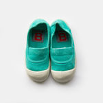 Tennis Bensimon enfant elastique turquoise (photo 1/2)