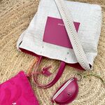Sac Craie Ruban Lin et Cuir (photo 1/5)