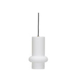 Suspension Pilule Down – verre opalin et métal (photo 4/7)