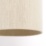 Suspension Cordia – bois et textile beige (photo 5/8)