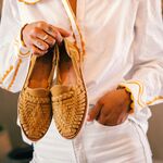 Sandale Mapache - Alegre Suede Camel