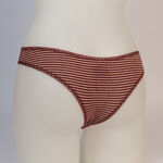 Culotte Brésilienne Momoni Lurex Rayé E26 (photo 3/6)