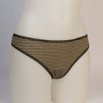 Culotte Brésilienne Momoni Lurex Rayé E26 (photo 5/6)
