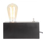 Lampe Eureka - Bois noir (photo 1/4)