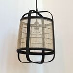 Suspension Lanterne Bamboo - Noir (photo 3/5)