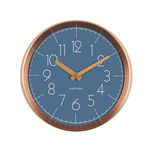 Horloge Convex bleue (photo 1/4)