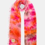Echarpe Von Goat - Tâche Multicolore Rose 200x85cm (photo 1/1)