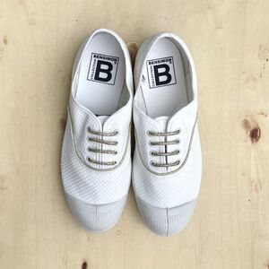 Tennis Bensimon Lacet - Shiny Dot Pois Blanc (photo 1/6)