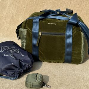 Sac Bensimon Velvet and Nylon Line - Week-end Bag Manchester (photo 1/4)