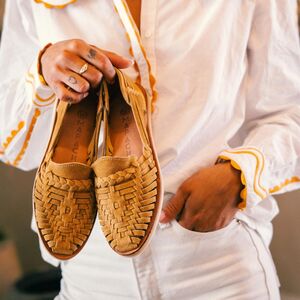Nouveauté : Sandale Mapache - Alegre Suede Camel