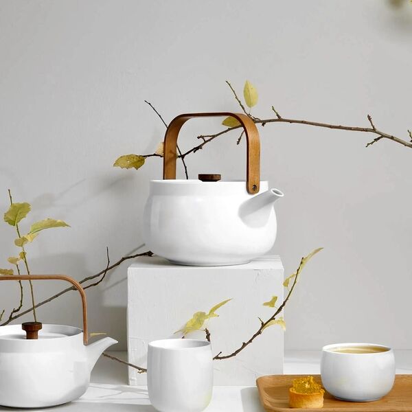 Théière Porcelaine Japandi - 1,5L (photo 1/2)