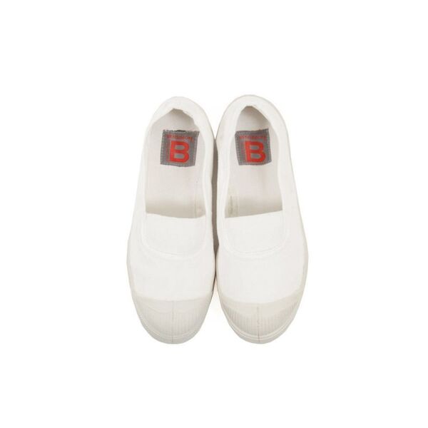 Tennis Bensimon enfant - Elastique blanc (photo 1/2)