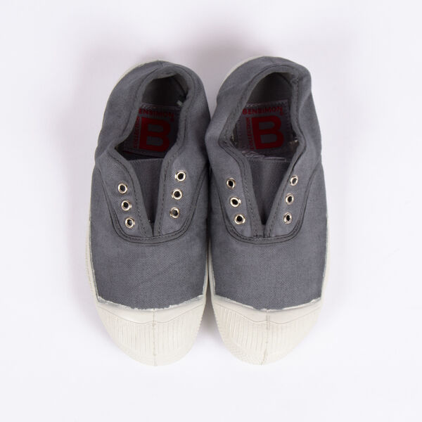 Tennis Bensimon enfant - Elly gris (photo 1/2)