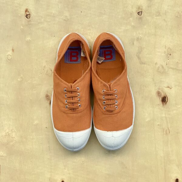 Tennis Bensimon Lacet - Corail (photo 1/4)