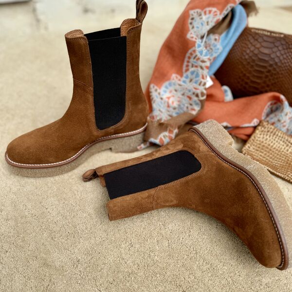 Bottines Bensimon - Chelsea Tabac (photo 1/6)