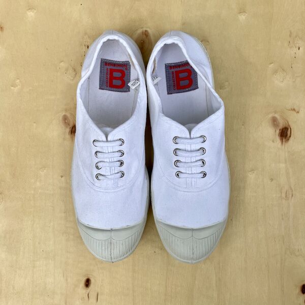 Tennis Bensimon Lacet - Blanc (photo 1/3)
