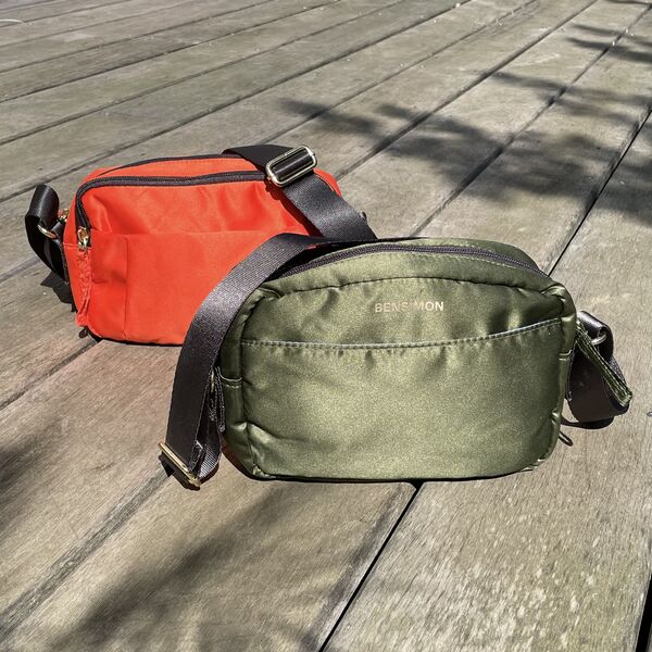 Sac Bensimon Sateen Travel Cross Body Bag (photo 1/8)