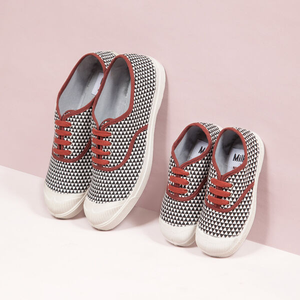 Tennis Bensimon enfant - Lacet Milk (photo 1/2)