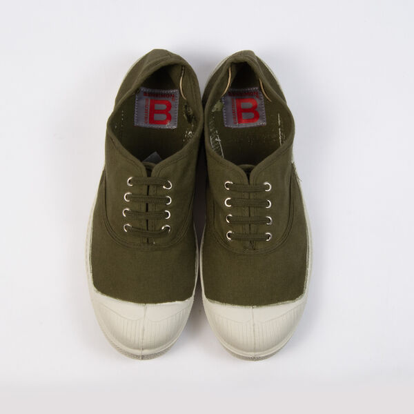 Tennis Bensimon Lacet - Olive (photo 1/2)