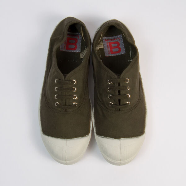 Tennis Bensimon Lacet - Kaki (photo 1/5)