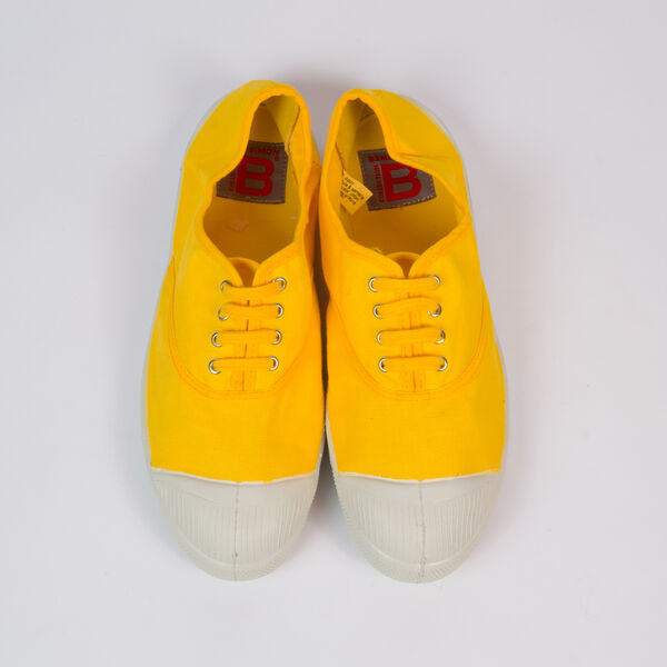 Tennis Bensimon Lacet - Jaune Citron (photo 1/5)
