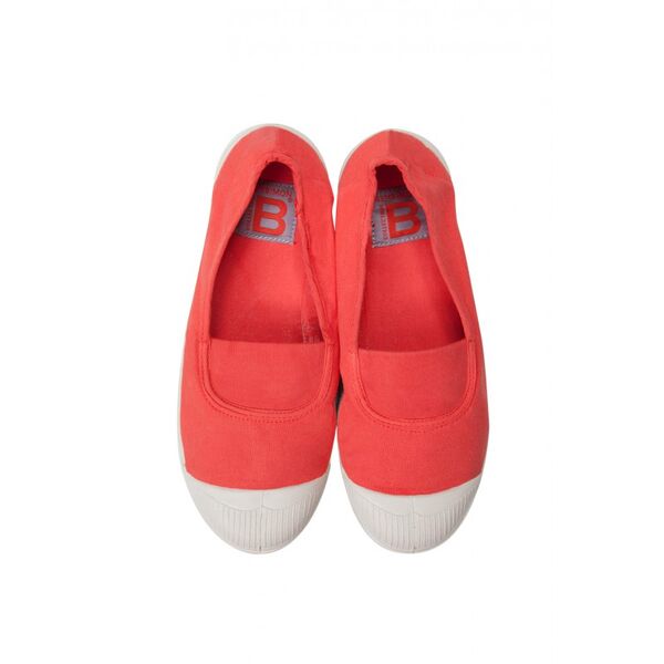 Tennis Bensimon enfant - Elastique orange (photo 1/2)