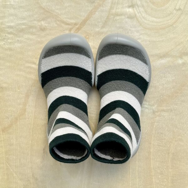 Chaussons Collégien - Rayures Merlin (photo 1/2)