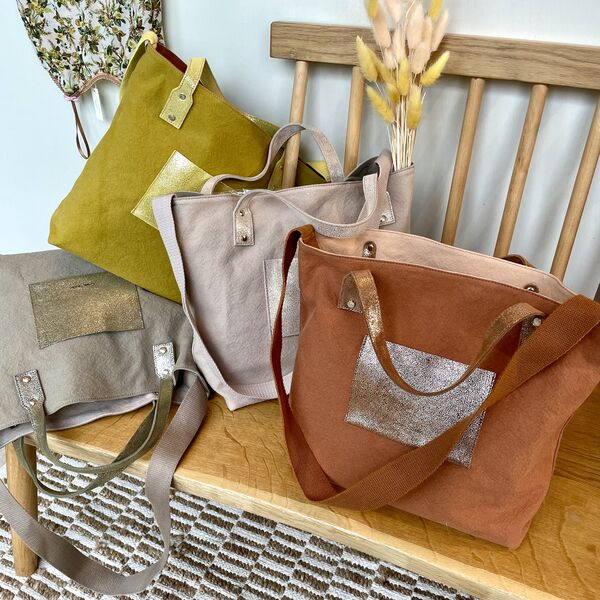 Sac Craie Ruban Toile (photo 1/10)