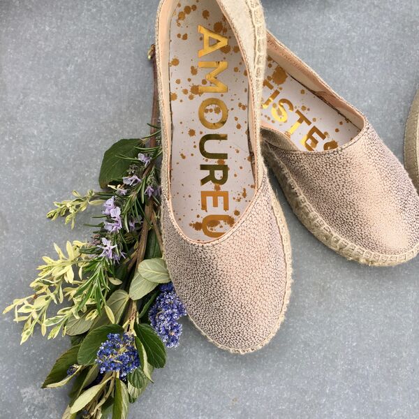 Espadrilles Craie Double - Light Lin (photo 1/3)