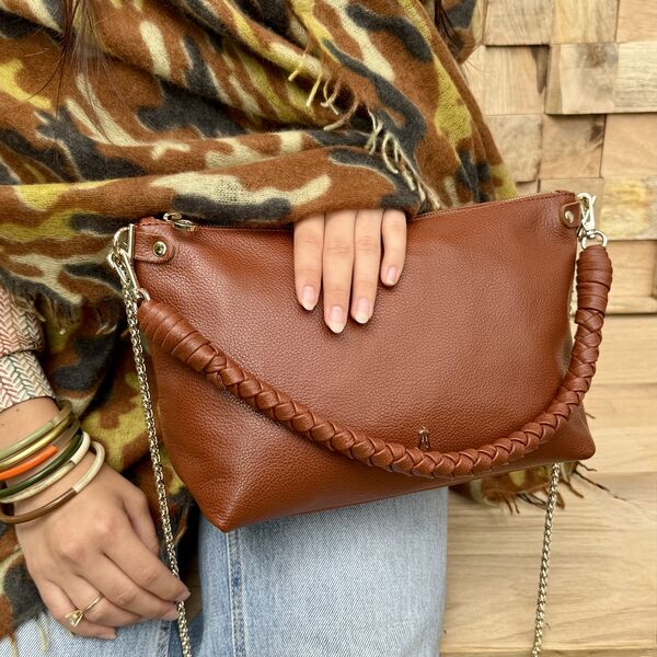 Sac Craie - Mallow Twist Grainé Coffee (photo 1/6)