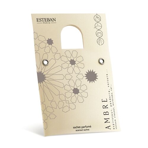 Ambre sachet poudre parfumée (photo 1/1)