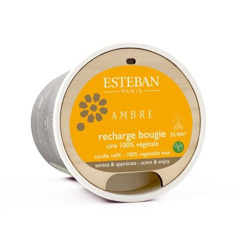 Ambre - Recharge pour bougie déco parfumée (photo 1/4)