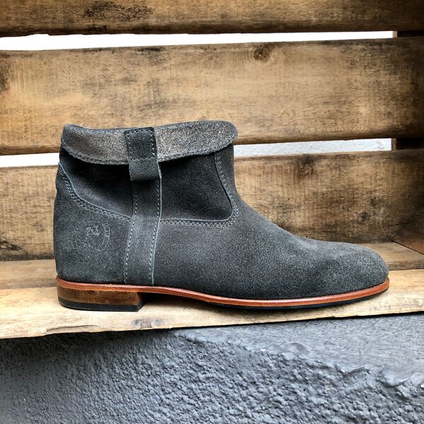 La Botte Gardiane - Boots Claudie Star Anthracite inversé (photo 1/7)