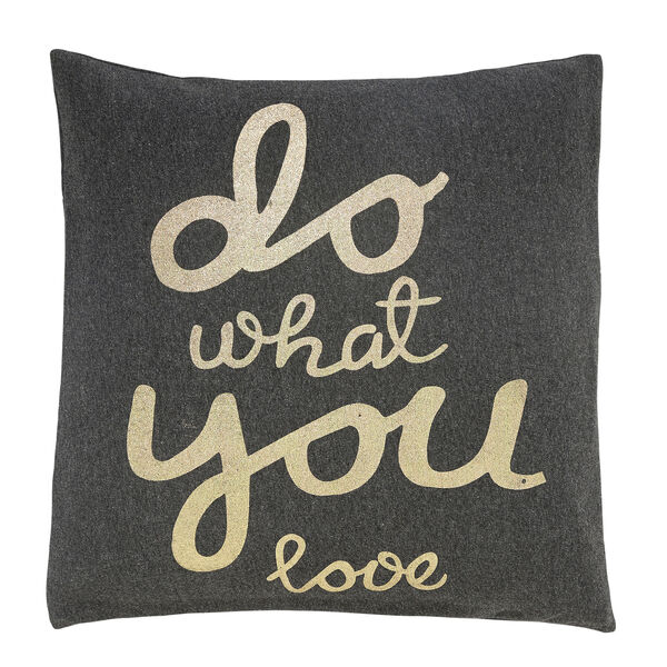 Coussin Do what you love 55x55 (photo 1/2)