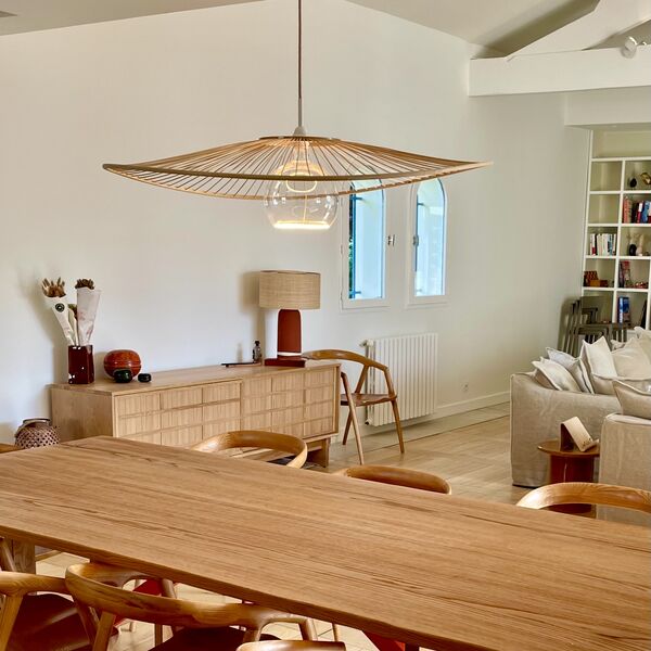 Lampe Suspension - Bambou Pamela D.100cm (photo 1/10)