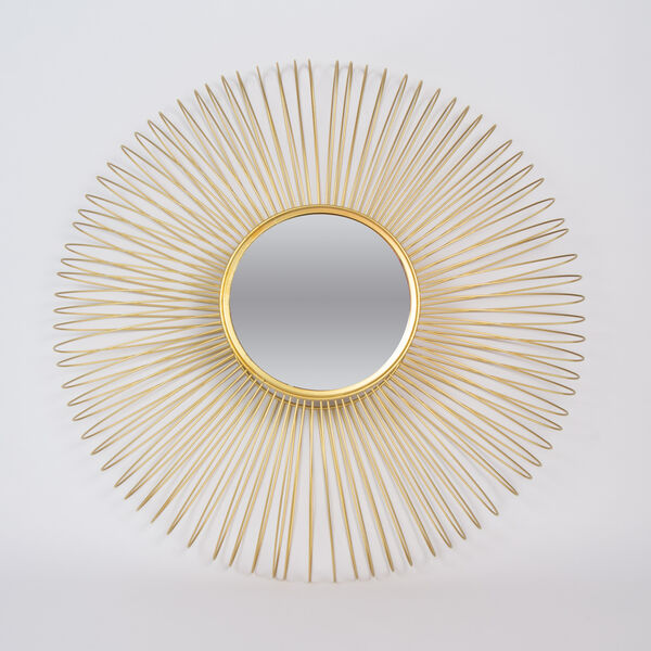 Miroir Métal Ellipse (photo 1/2)
