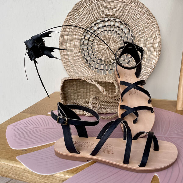 Sandales Massalia - Dalia Noir (photo 1/5)