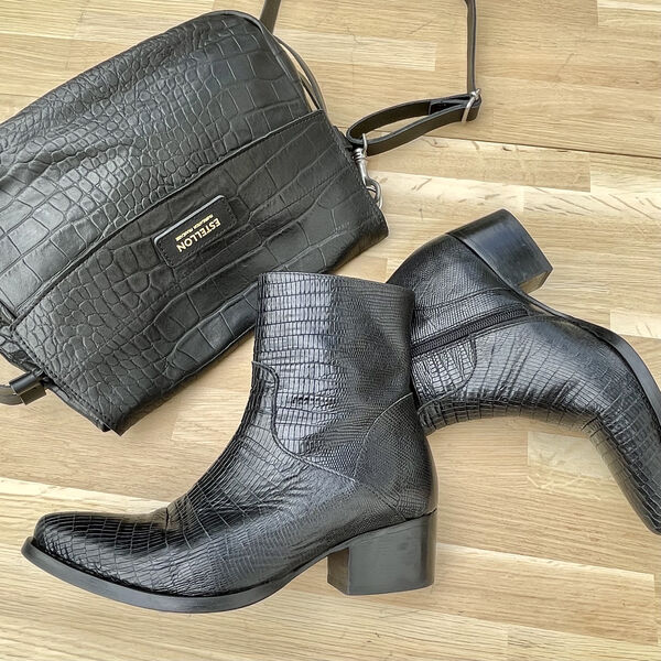 Bottines KMassalia - Latiag Lezard Noir (photo 1/7)
