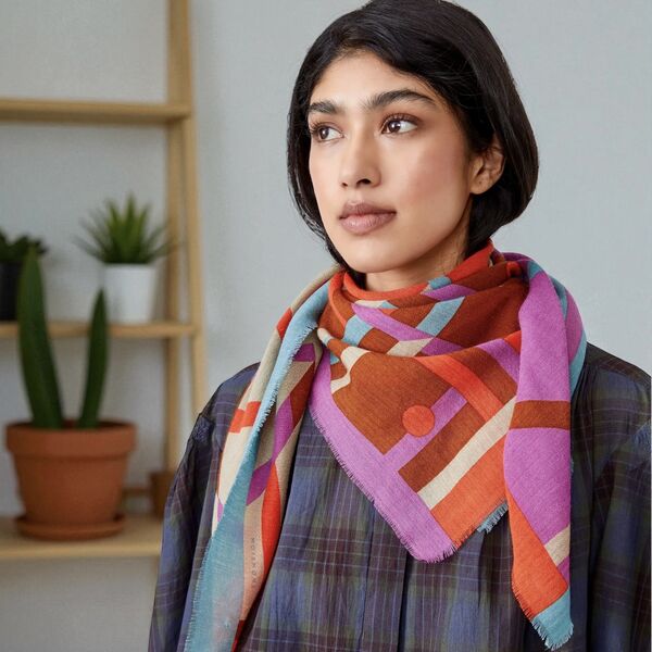Foulard Moismont N°798 - Azaléa (photo 1/2)