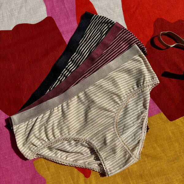 Culotte Momoni Catherine Lurex Rayé E26 (photo 1/6)
