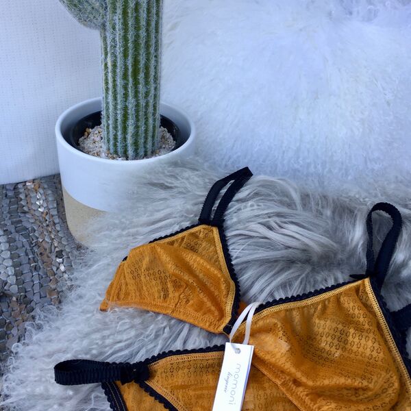 Soutien gorge Momoni - Giallo (photo 1/3)