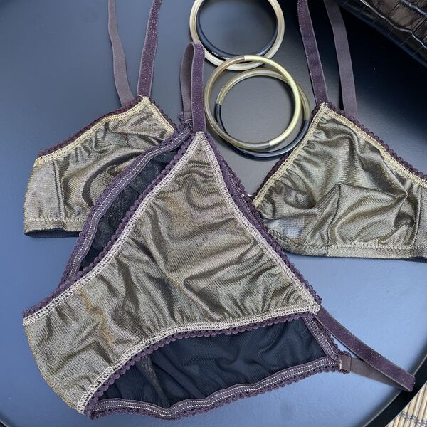 Culotte Mi-Brésilienne - Zefiro Or (photo 1/4)