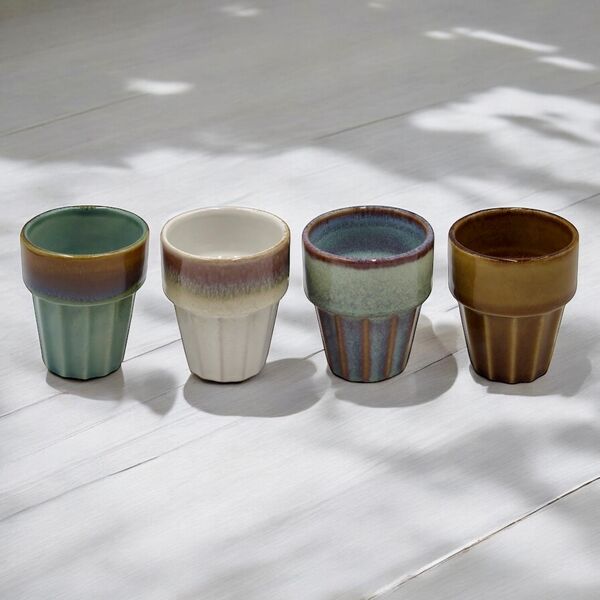 Tasses Café Cantine - set/4 (photo 1/2)