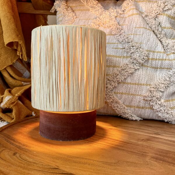 Lampe Raphia Land (photo 1/4)