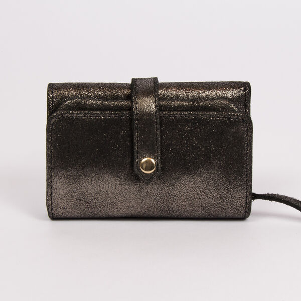 Porte-monnaie Petite mendigote - Cosmos Foil black (photo 1/3)