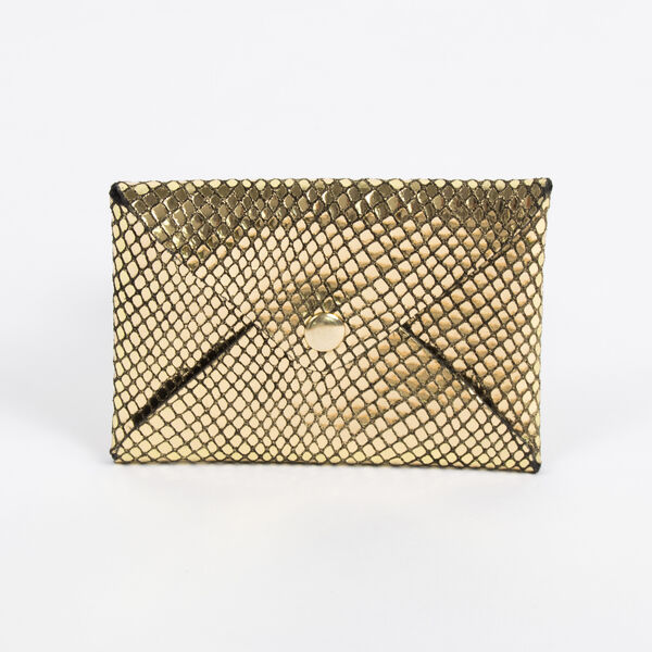 Porte-carte Petite mendigote - Alicia exotic gold (photo 1/3)