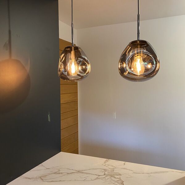 Lampe Suspension - Blown D.25 (photo 1/5)