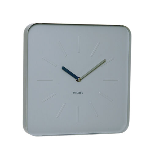 Horloge cube gris (photo 1/2)