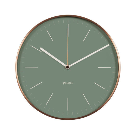 Horloge Minimal vert (photo 1/2)