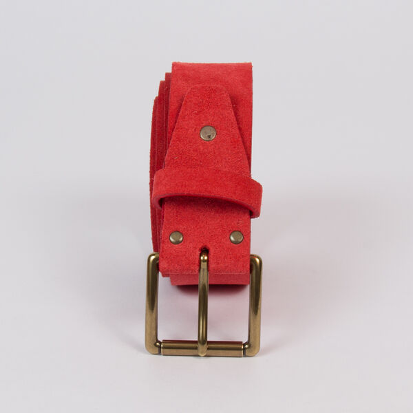 Ceinture Isabelle Varin - Komil Velour Pavot (photo 1/3)